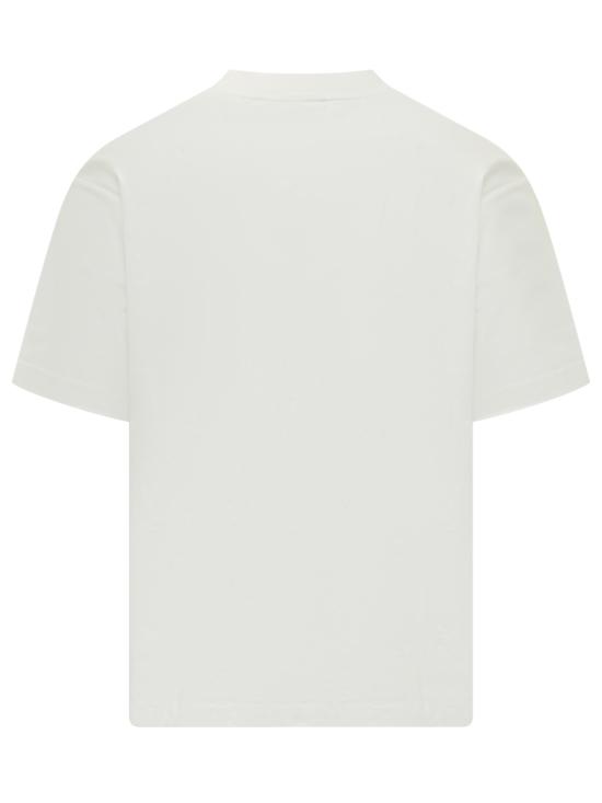 26SS 드롤드무슈 반팔 티셔츠 KTS307CO002 OW OFF WHITE - DROLE DE MONSIEUR