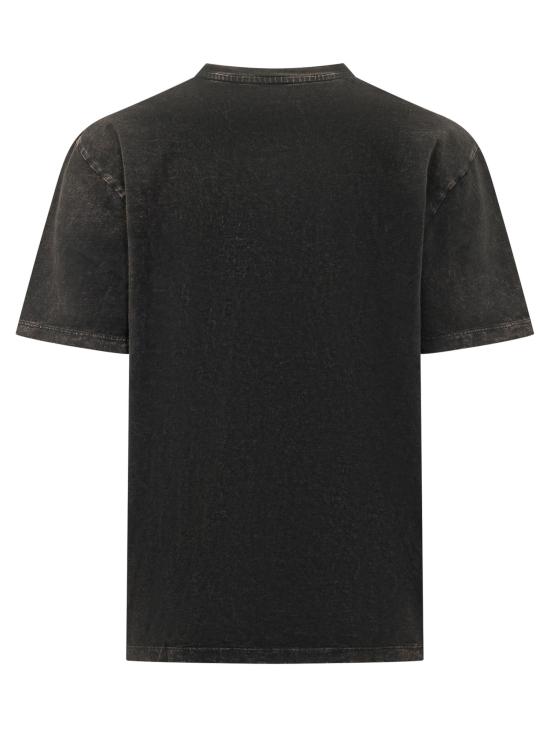 26SS 아미시 반팔 티셔츠 AMU146CR633218 C0073 WASHED BLACK - AMISH