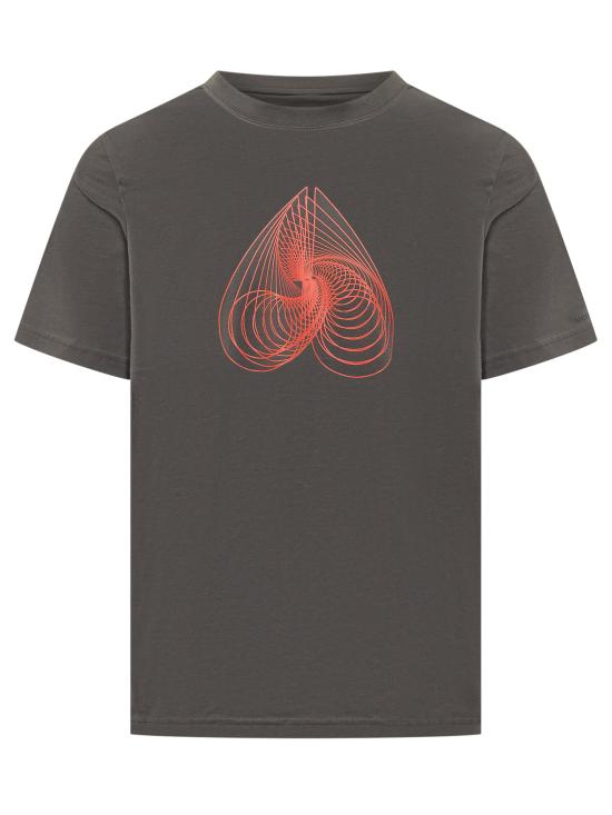 26SS 무스너클 반팔 티셔츠 M16MT733 1542 CEMENT