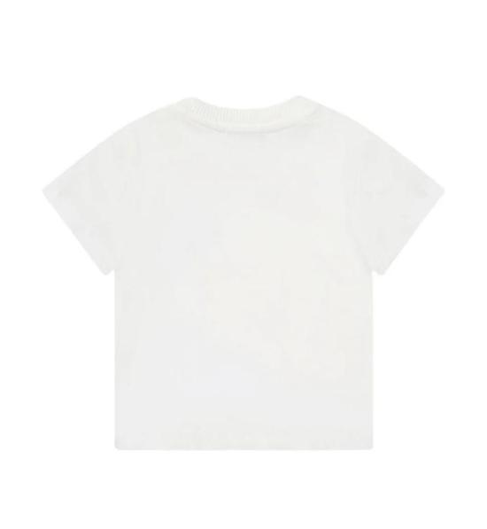 26SS 모스키노 반팔 티셔츠 MZM047 LAA01 10063 Beige - MOSCHINO