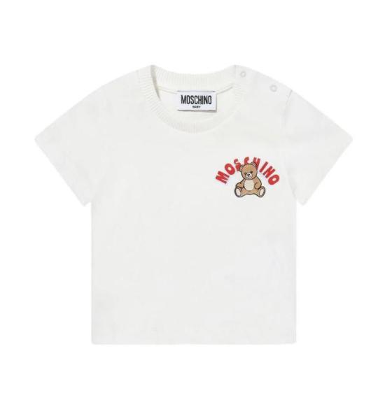 26SS 모스키노 반팔 티셔츠 MZM047 LAA01 10063 Beige