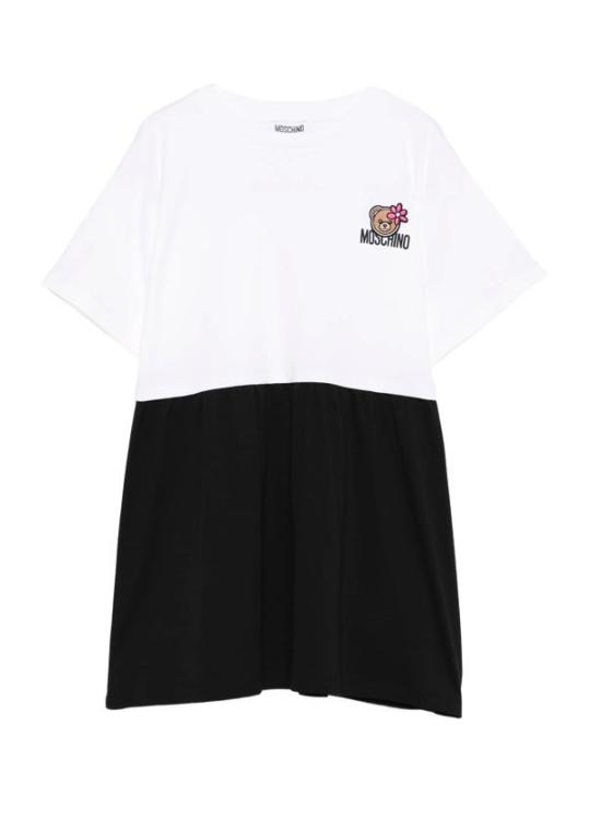 26SS [키즈] 모스키노 원피스 HDV0HR LAA43 80359 White