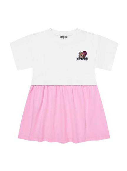 26SS [키즈] 모스키노 원피스 HDV0HR LAA43 84340 White