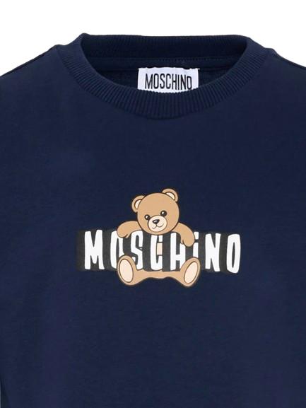 26SS [키즈] 모스키노 원피스 HDV0HL LCA19 40016 Blue - MOSCHINO