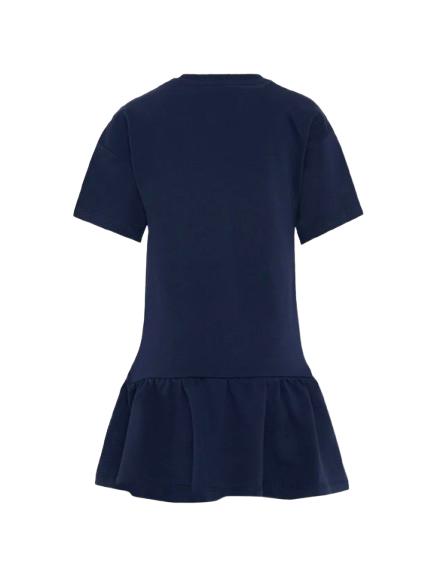 26SS [키즈] 모스키노 원피스 HDV0HL LCA19 40016 Blue - MOSCHINO