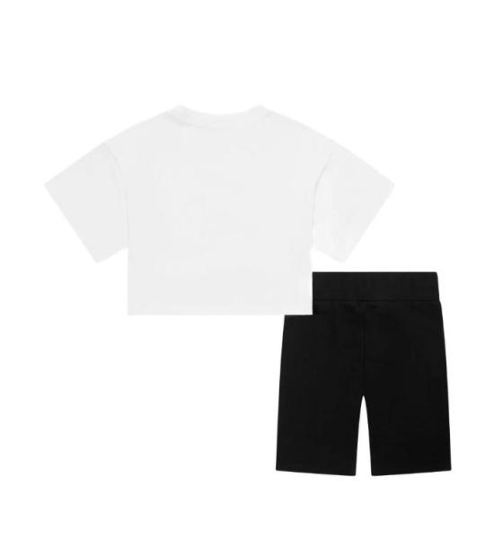 26SS [키즈] 모스키노 캐주얼 세트 HAG01H LBA00 80359 White - MOSCHINO