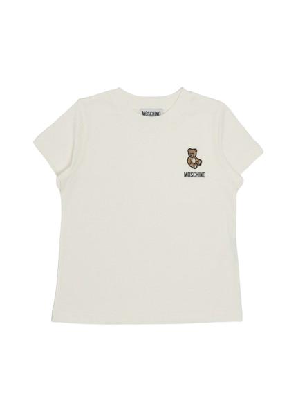 26SS [키즈] 모스키노 티셔츠 HUM05T LAA02 10063 Beige