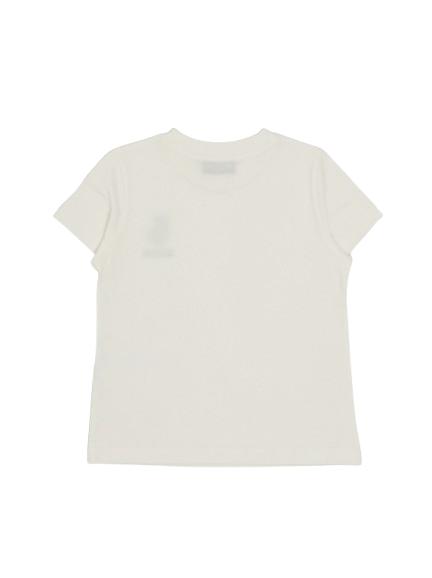 26SS [키즈] 모스키노 티셔츠 HUM05T LAA02 10063 Beige - MOSCHINO