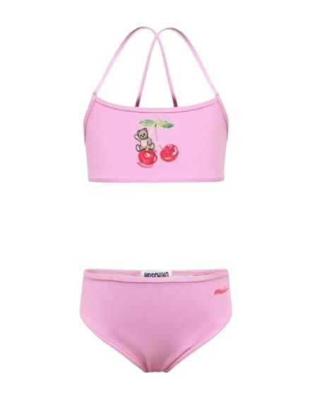 26SS [키즈] 모스키노 비키니 HGL00E LKA11 51473 Pink