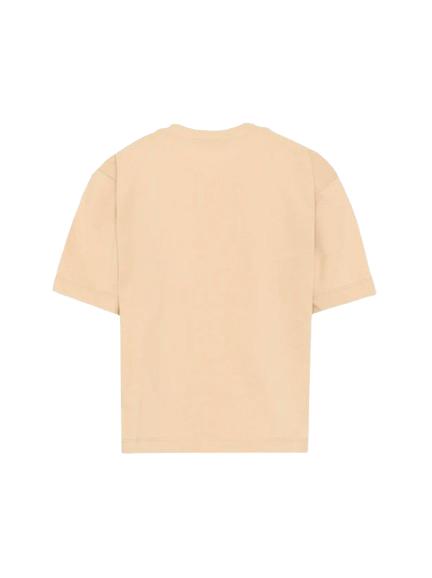 26SS [키즈] 모스키노 티셔츠 HUM05P LAA23 20829 Beige - MOSCHINO