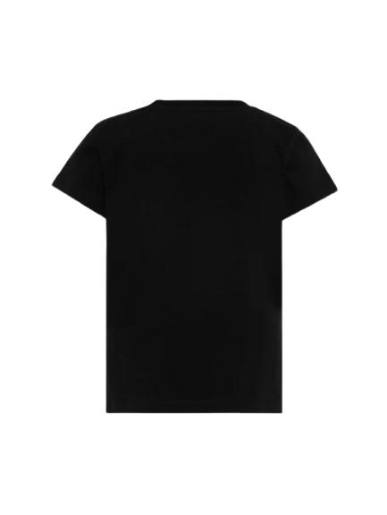 26SS [키즈] 모스키노 티셔츠 HFM06K LBA10 60100 Black - MOSCHINO