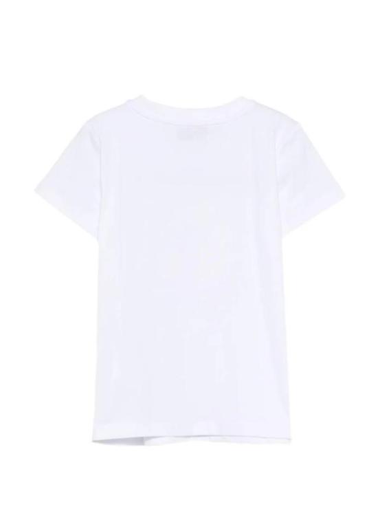 26SS [키즈] 모스키노 티셔츠 HFM06K LBA10 10101 White - MOSCHINO