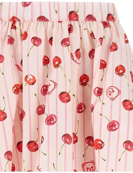 26SS [키즈] 모스키노 스커트 HDJ045 LLB67 83658 MultiColour - MOSCHINO