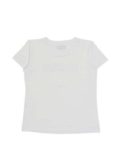 26SS [키즈] 모스키노 티셔츠 HHM06K LBA10 10101 White - MOSCHINO
