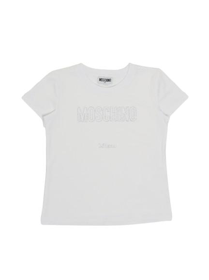 26SS [키즈] 모스키노 티셔츠 HHM06K LBA10 10101 White