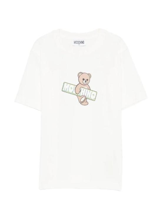 26SS [키즈] 모스키노 티셔츠 HYM03S LFA07 10063 Beige