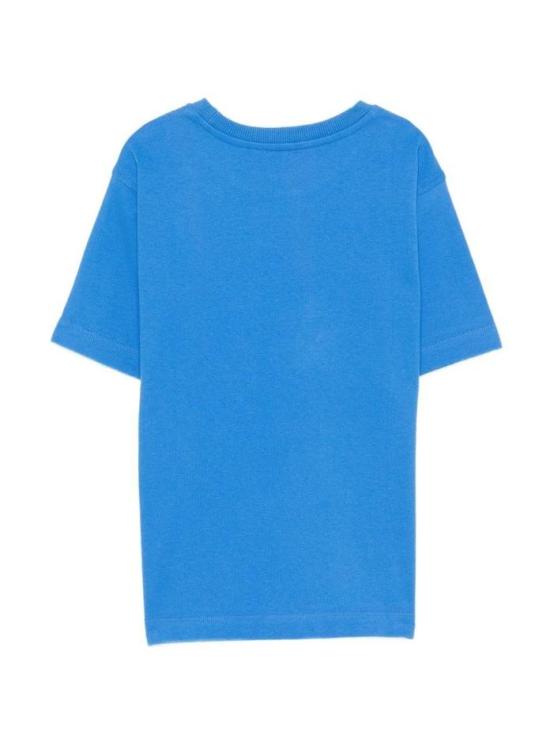 26SS [키즈] 모스키노 티셔츠 HYM03S LFA07 40630 Blue - MOSCHINO