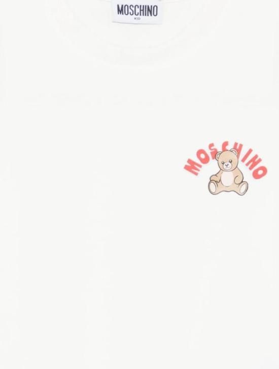 26SS [키즈] 모스키노 티셔츠 HWM058 LAA01 10063 Beige - MOSCHINO