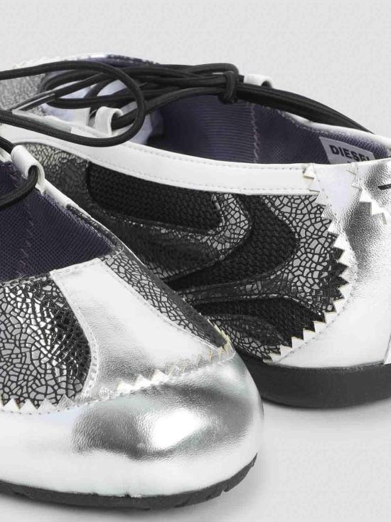 26SS 디젤 플랫 슈즈 Y03856P7472H7591 Black - DIESEL