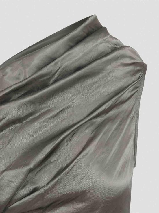 26SS 릭 오웬스 미디 스커트 RP01F6363N78 Grey - RICK OWENS