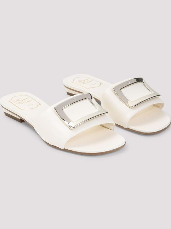 26SS 로저비비에 뮬/슬리퍼 RVW8164492091TC019 White - ROGER VIVIER