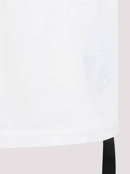 26SS 릭 오웬스 반팔 티셔츠 DU01F4250RNP11 White - RICK OWENS