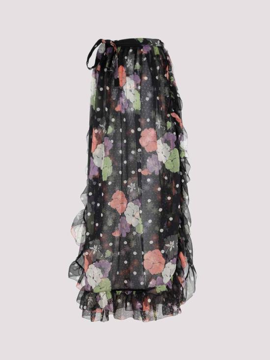  에트로 미디 스커트 116175240001 Black - ETRO