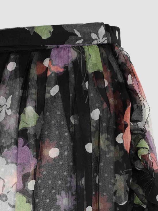  에트로 미디 스커트 116175240001 Black - ETRO