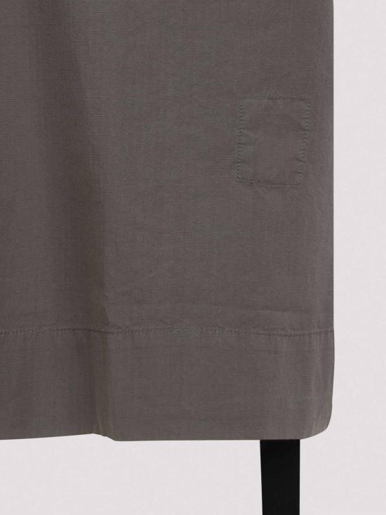 26SS 릭 오웬스 반팔 셔츠 DU01F4290CR34 Grey - RICK OWENS