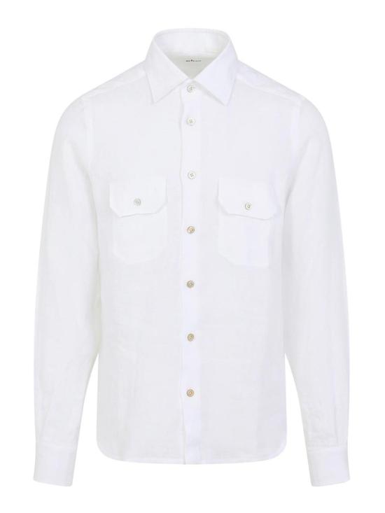 26SS 키톤 긴팔 셔츠 UCWMH0969002000 White