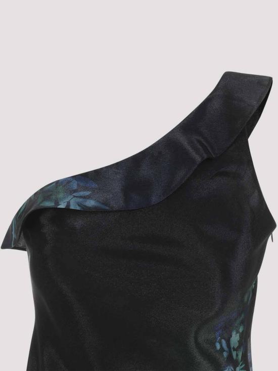 26SS 조르지오 아르마니 롱 원피스 GW002995TE20812FC005 Black - GIORGIO ARMANI