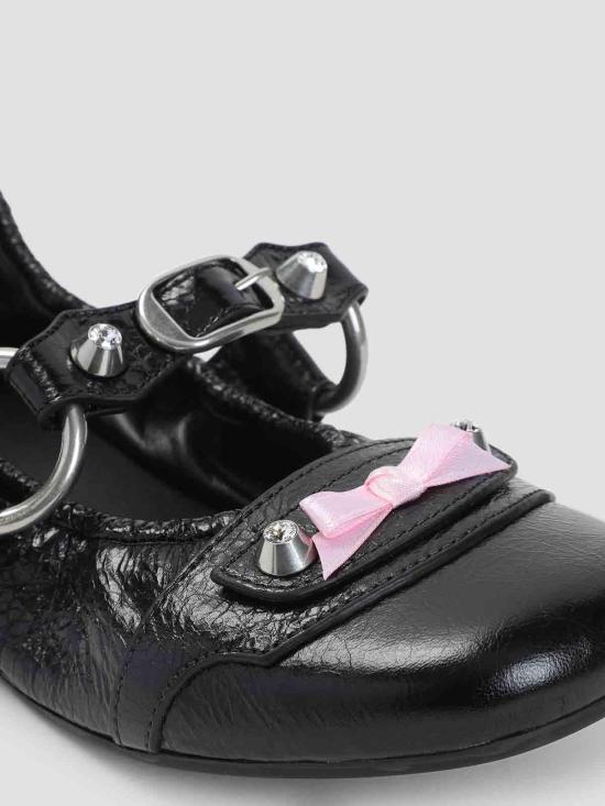 26SS 발렌시아가 플랫 슈즈 864665WZD411580 Nude Neutrals - BALENCIAGA