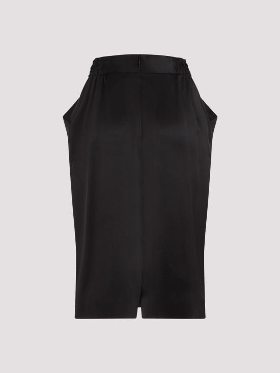  생로랑 미디 스커트 767245Y6H401000 Black - SAINT LAURENT