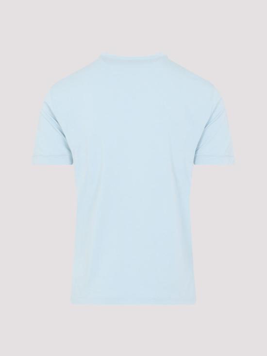 26SS 조르지오 아르마니 반팔 티셔츠 3GST52SJP4ZU9192 Light Blue - GIORGIO ARMANI