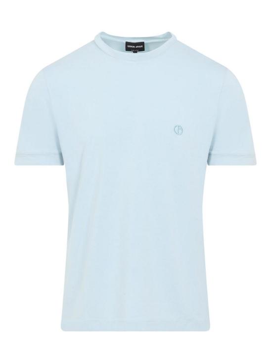 26SS 조르지오 아르마니 반팔 티셔츠 3GST52SJP4ZU9192 Light Blue