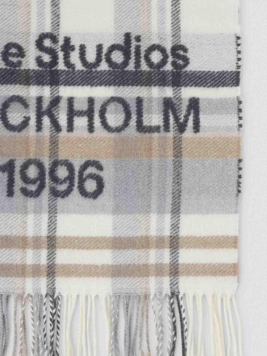 26SS 아크네 스튜디오 머플러/스카프 CA0385AYS White - ACNE STUDIOS