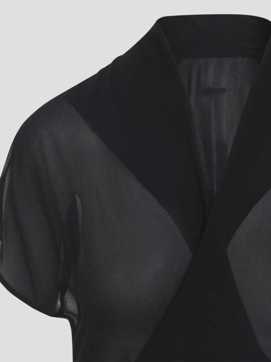 26SS 릭 오웬스 민소매 티셔츠 RP01F6233G09 Black - RICK OWENS