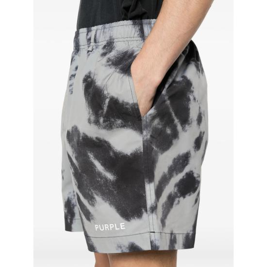 26SS 퍼플 브랜드 숏팬츠 P504 PODP GREY BLACK - PURPLE BRAND