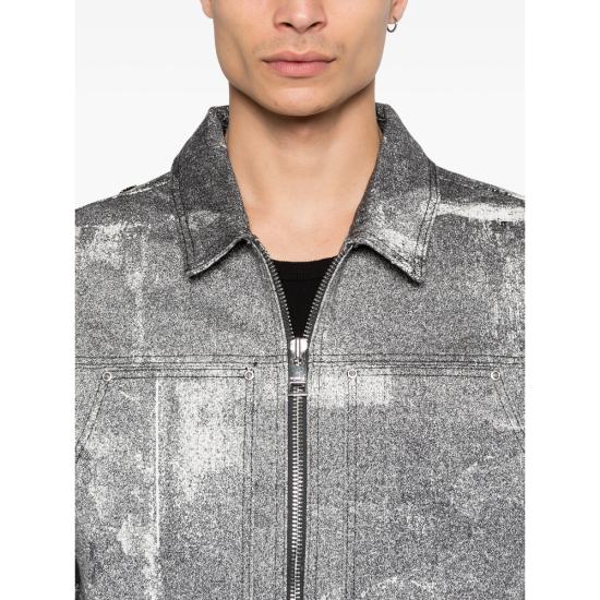 26SS 퍼플 브랜드 봄버 자켓 P052 BPMB BLACK GREY - PURPLE BRAND