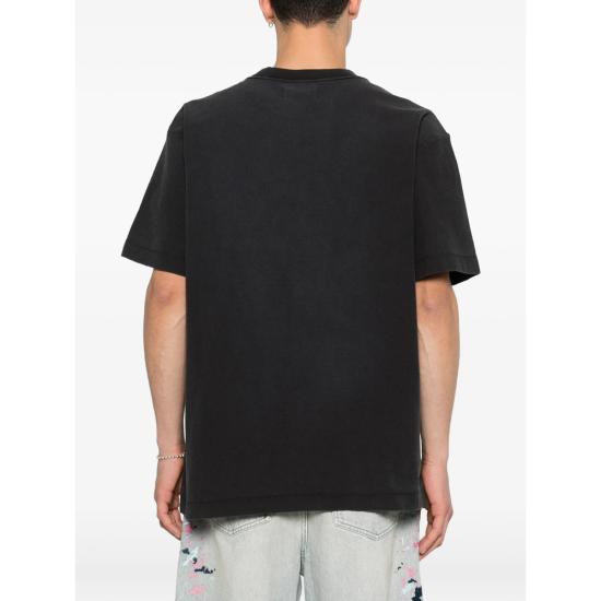 26SS 퍼플 브랜드 반팔 티셔츠 P104 TBSP BLACK - PURPLE BRAND