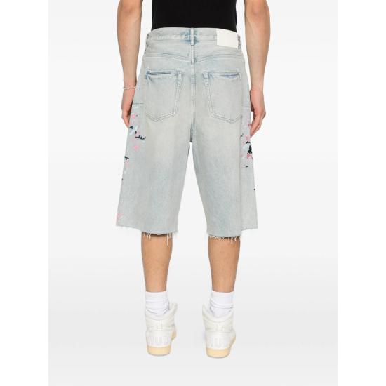 26SS 퍼플 브랜드 데님 숏팬츠 P070 USEL BLUE - PURPLE BRAND