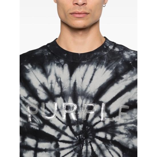 26SS 퍼플 브랜드 반팔 티셔츠 P104 TSSQ BLUE WHITE - PURPLE BRAND