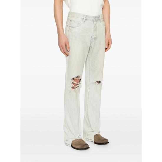 26SS 퍼플 브랜드 데님 팬츠 P026 BCHB WHITE BLUE - PURPLE BRAND