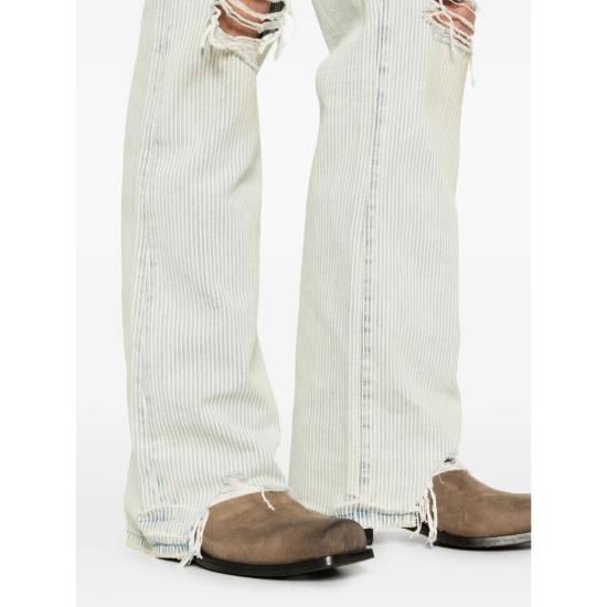 26SS 퍼플 브랜드 데님 팬츠 P026 BCHB WHITE BLUE - PURPLE BRAND