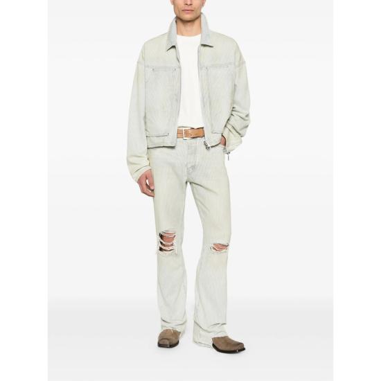 26SS 퍼플 브랜드 데님 팬츠 P026 BCHB WHITE BLUE - PURPLE BRAND