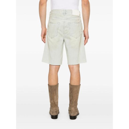 26SS 퍼플 브랜드 데님 숏팬츠 P059 BCHB BLUE WHITE - PURPLE BRAND