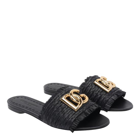 26SS 돌체앤가바나 샌들 CQ0646 AN2178B956 Black - DOLCE & GABBANA