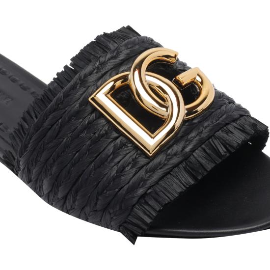 26SS 돌체앤가바나 샌들 CQ0646 AN2178B956 Black - DOLCE & GABBANA