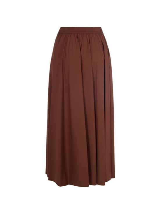 26SS 에르노 롱 스커트 GN000007D12431SZ 2240 CUOIO - HERNO