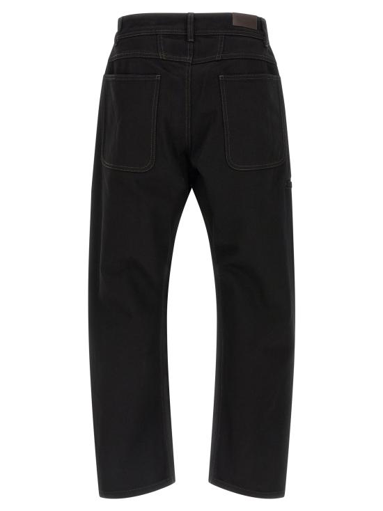 26SS 르메르 트위스티드 워크웨어 팬츠 PA1102LD1055BK999 Black - LEMAIRE